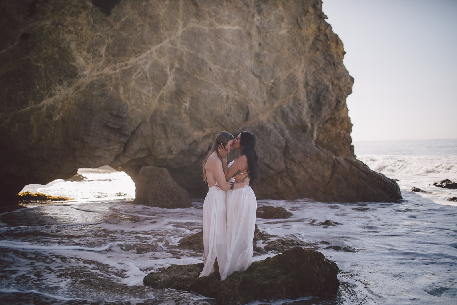 Lgbtq elopement, lgbt elopement, lesbian elopement ideas, lesbian wedding, same sex elopement, same sex wedding, small wedding, sustainable wedding, adventure elopement, california elopement packages, sunrise elopement, adventure elopement photographer, malibu elopement, beach wedding, micro wedding, where to elope, elopement dress, california wedding photographer, places to elope in california, small wedding ideas, fall elopement, adventure elopement, malibu wedding, wandering weddings