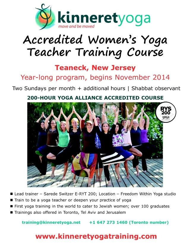 Kinneret Yoga Teachers Training
