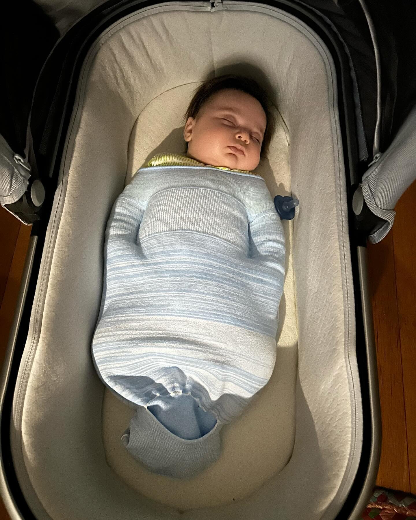 I am watching my grandson. At night he is put into an updated version of the sleep sack that holds him tight like a sausage case for the link! 

We can put our words that we tell ourselves around ourselves in this same way, containing us and soothing