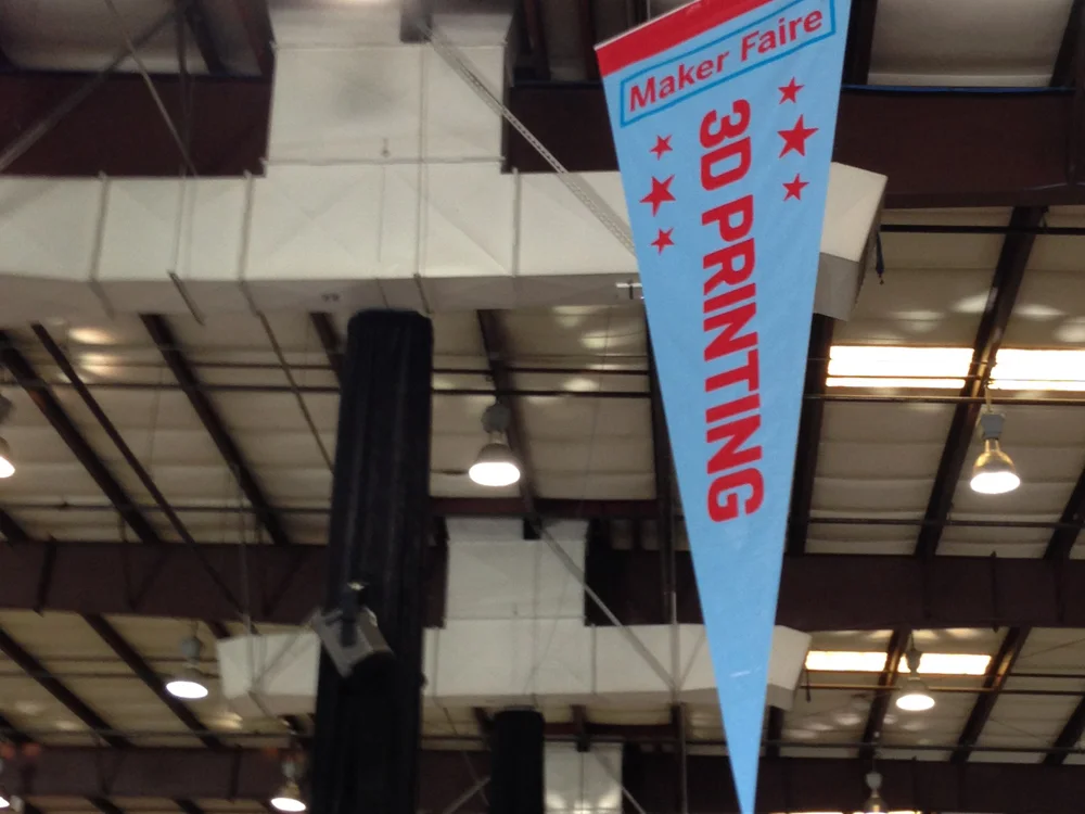 3D Printing played a large part at the MakerFaire this year.