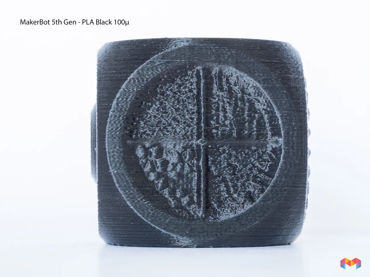 MakeBot Black PLA 100µ