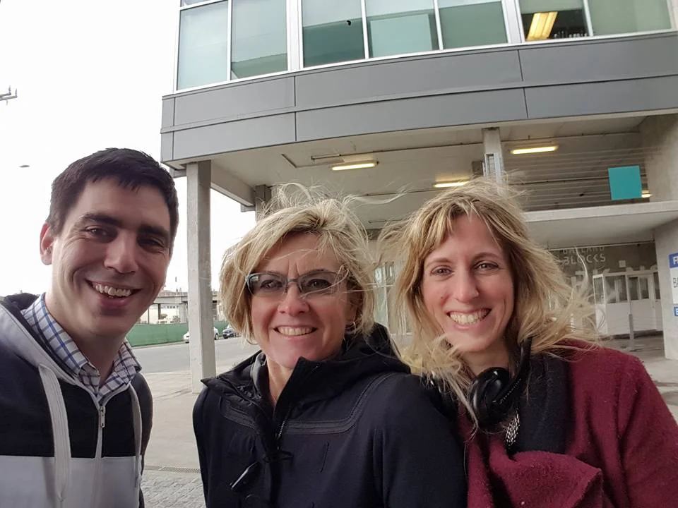 Me, Kemra Norsworthy of Ballard, and Sara Lerner from KIRO News Radio