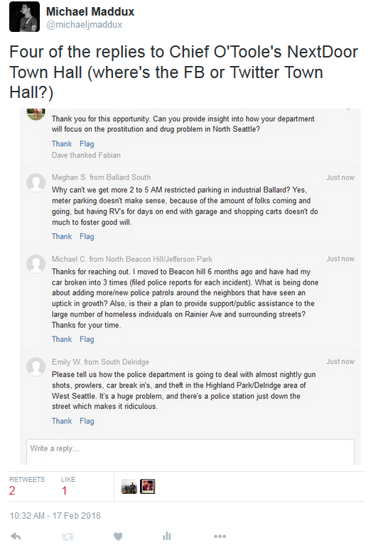This tweet got me booted from NextDoor. True. Fact.
