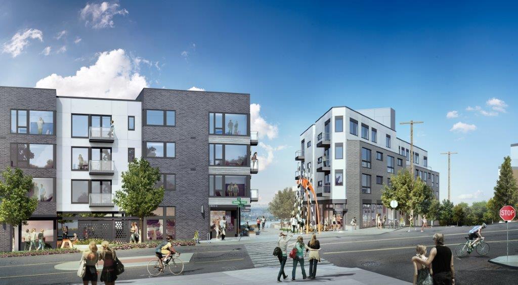 What the East Howe Steps project will look like when it's done