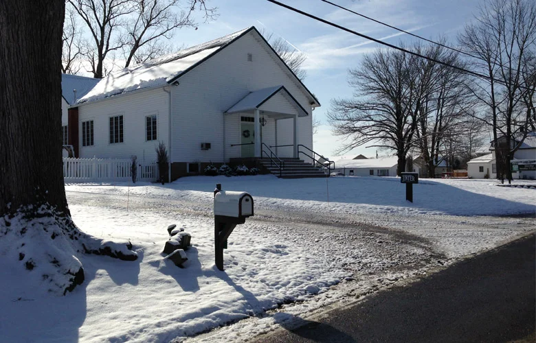 DRIVING SOUTH INTO MOUNT VERNON ON OLD MANSFIELD ROAD