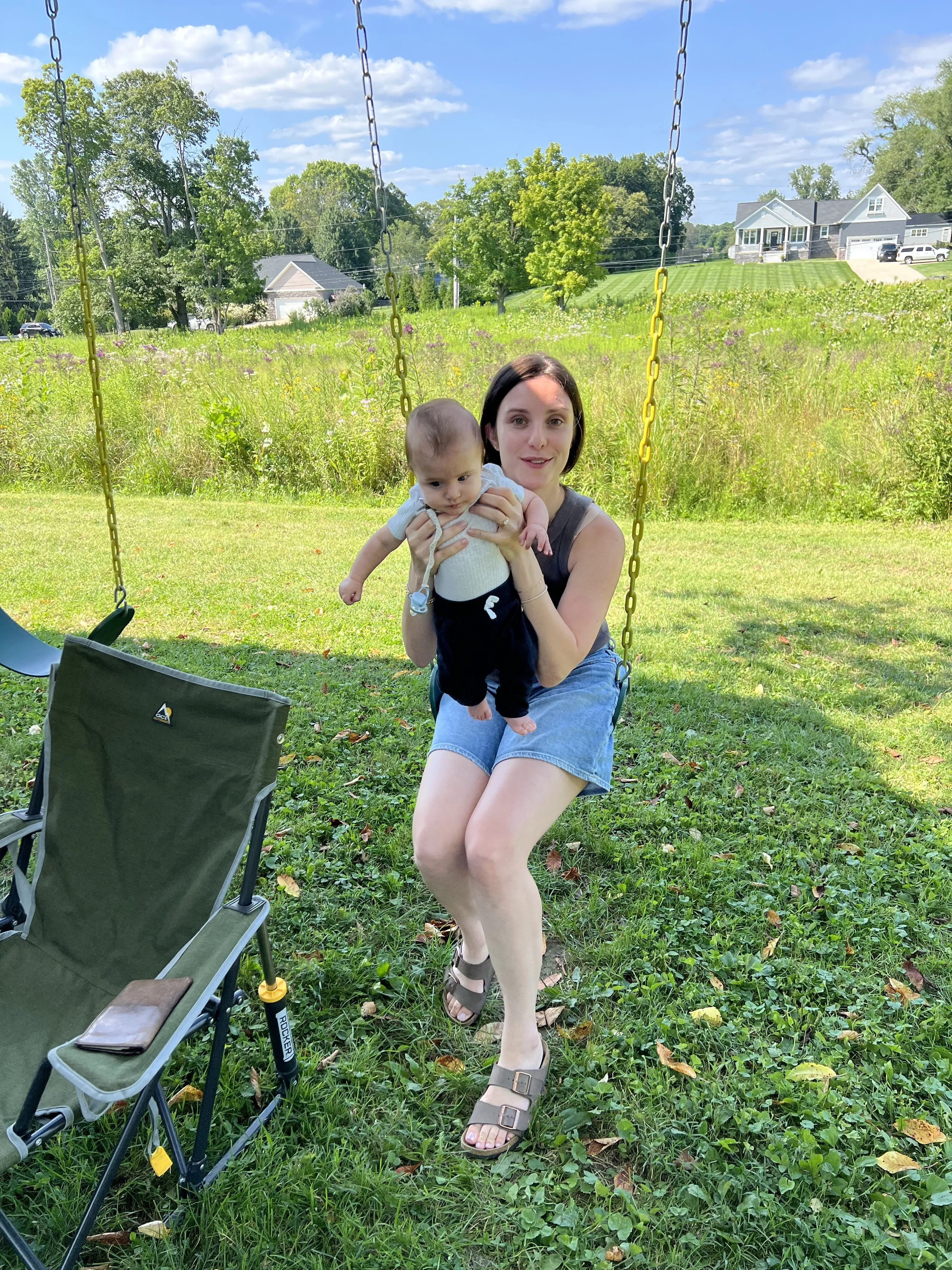 Moms and infants attended...