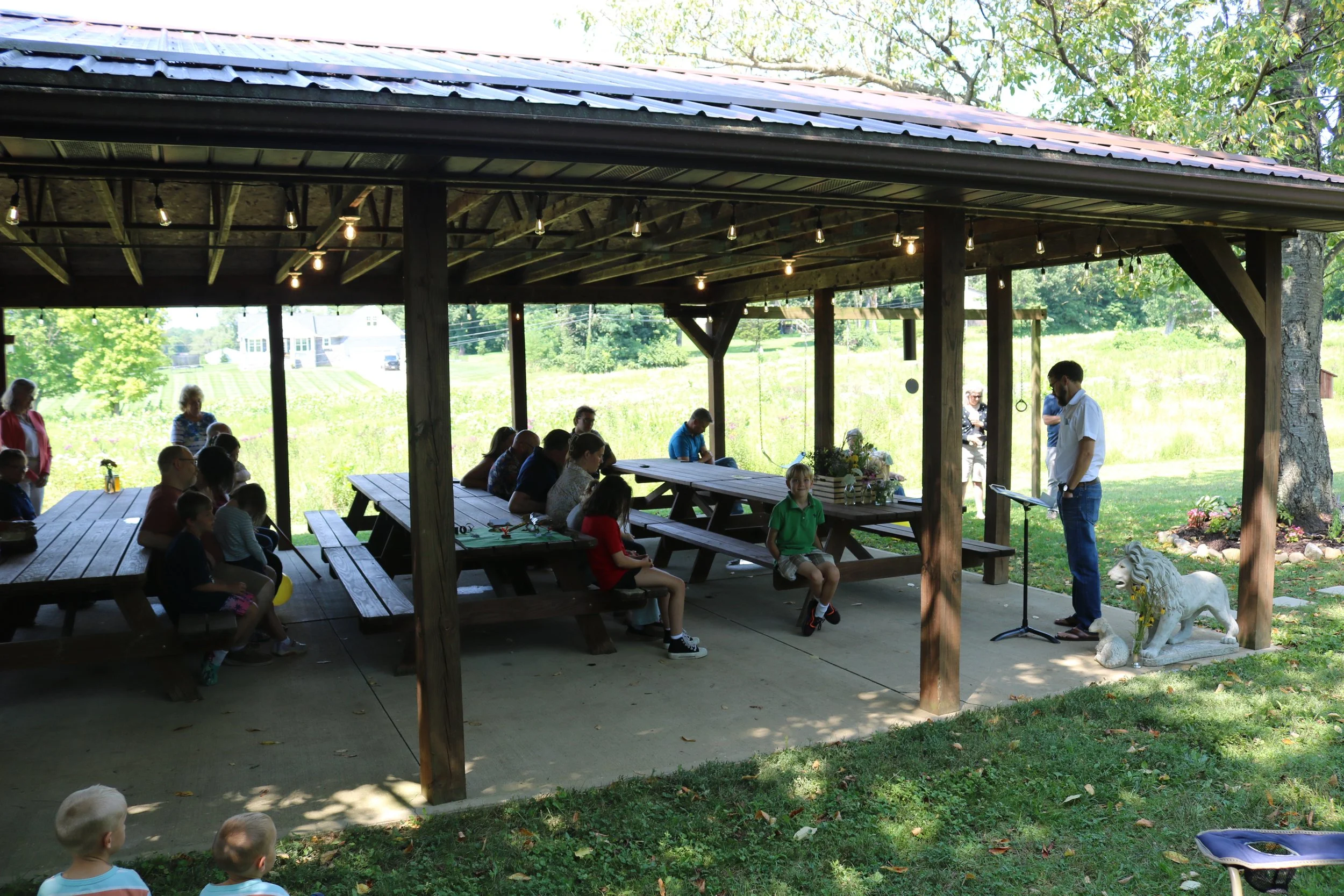 Pastor Justin shares about the project