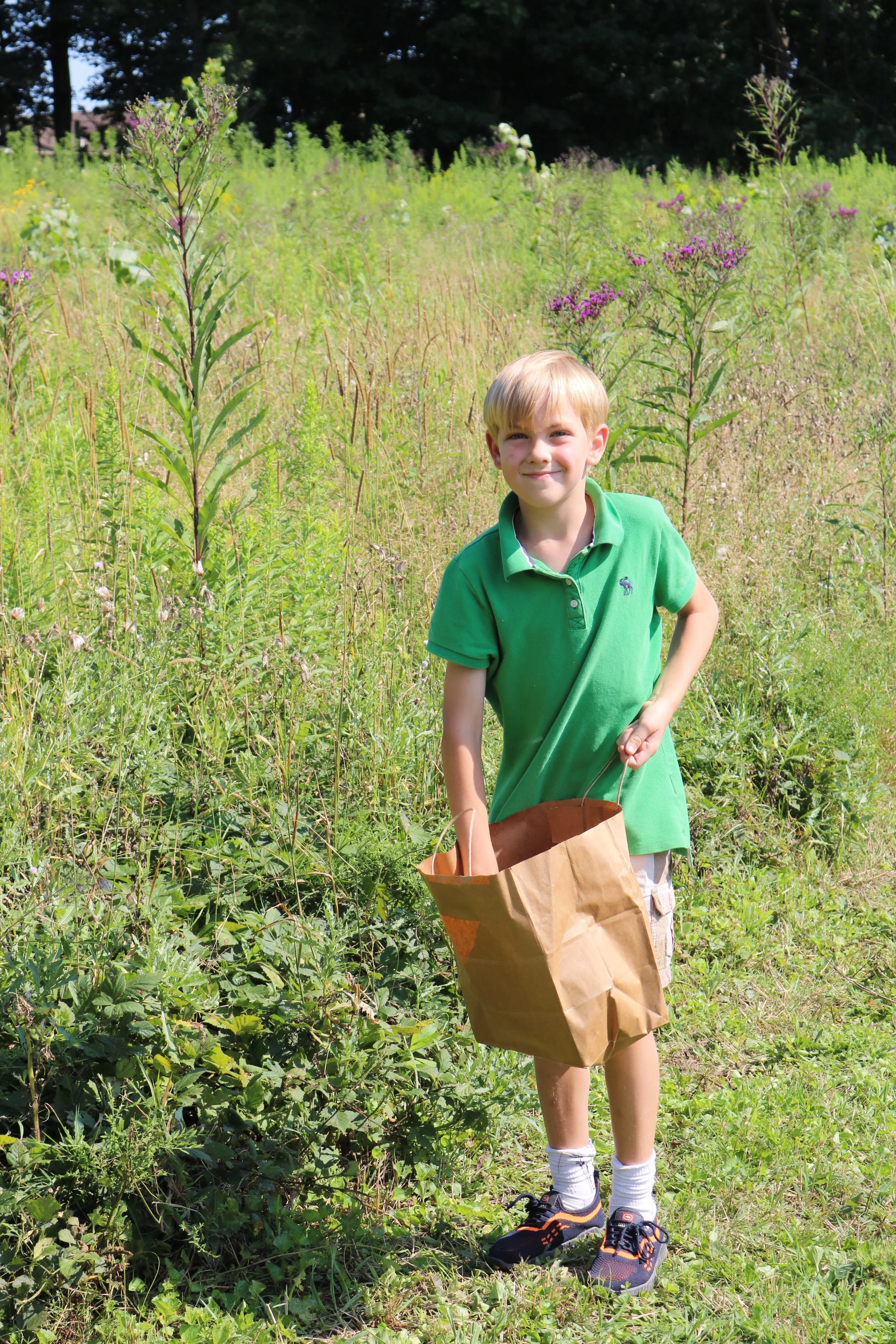 A young seed sower