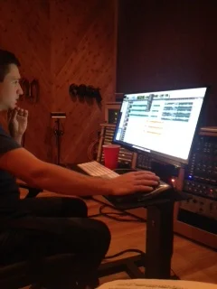 Recording engineer John Silva, Bach sessions 2013