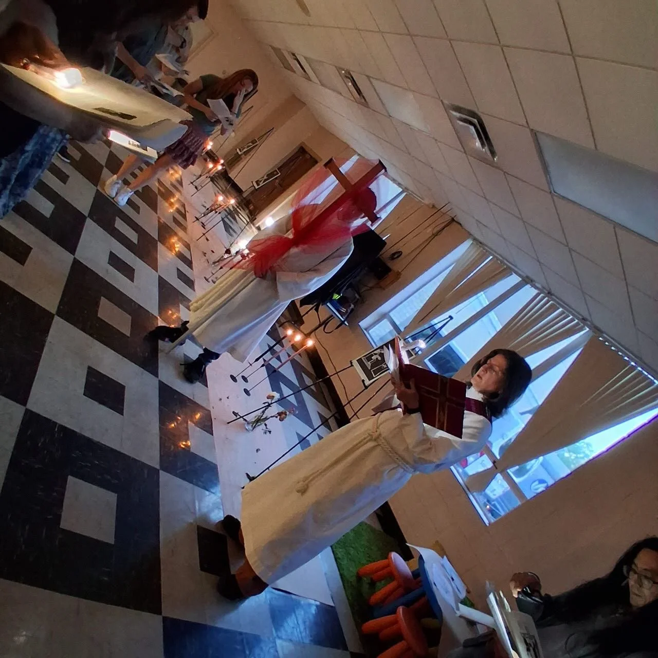 Almighty God, we pray you graciously to behold this your family, for whom our Lord Jesus Christ was willing to be betrayed, and given into the hands of sinners, and to suffer death upon the cross; who now lives and reigns with you and the Holy Spirit