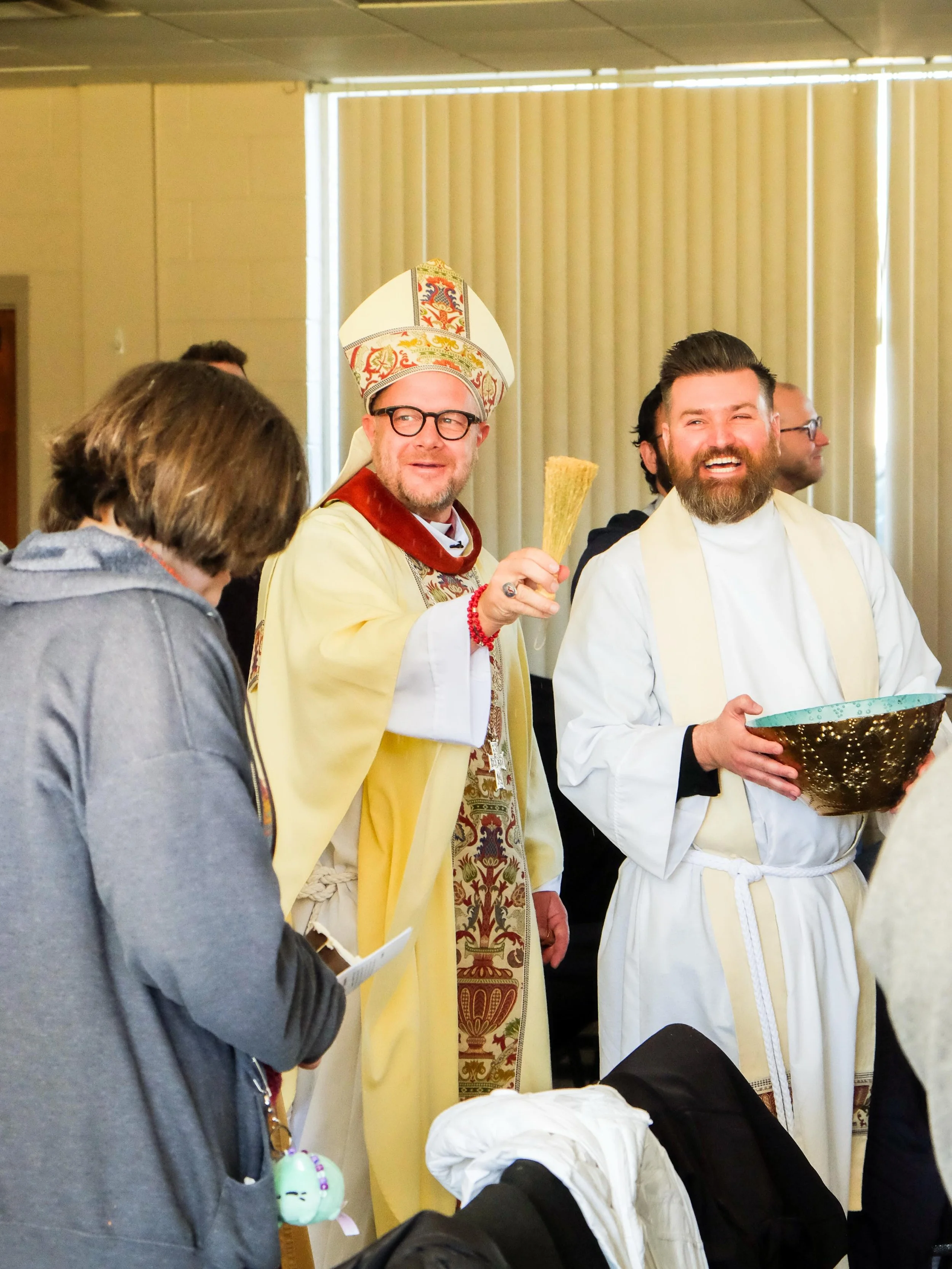 This Sunday is Trinity Sunday. We are so excited that our bishop, +Chris Green, will be with us to preach and preside. This will be a special time together!