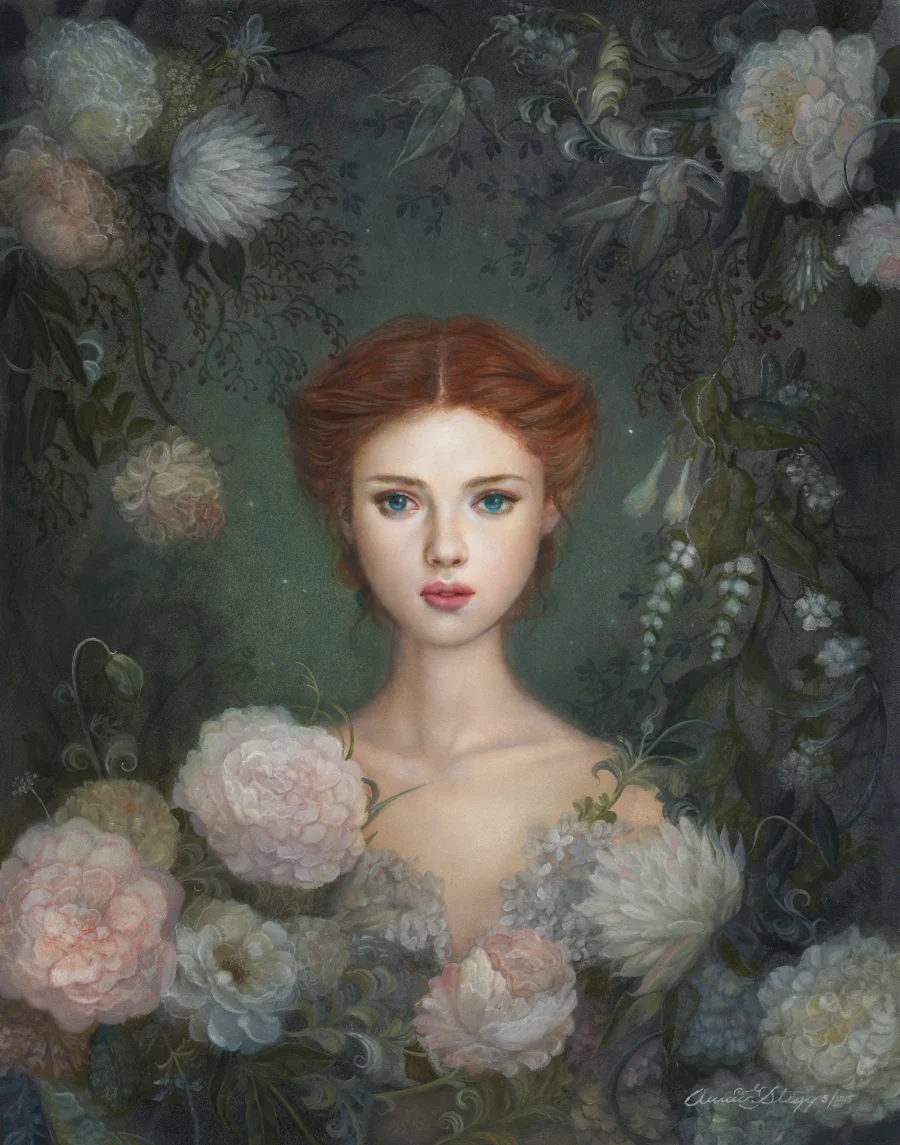 "Awakening" Annie Stegg Gerard, 11x14 oil on board
