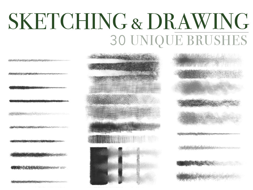 Photoshop Brush Set: and Drawing — Gallery Gerard
