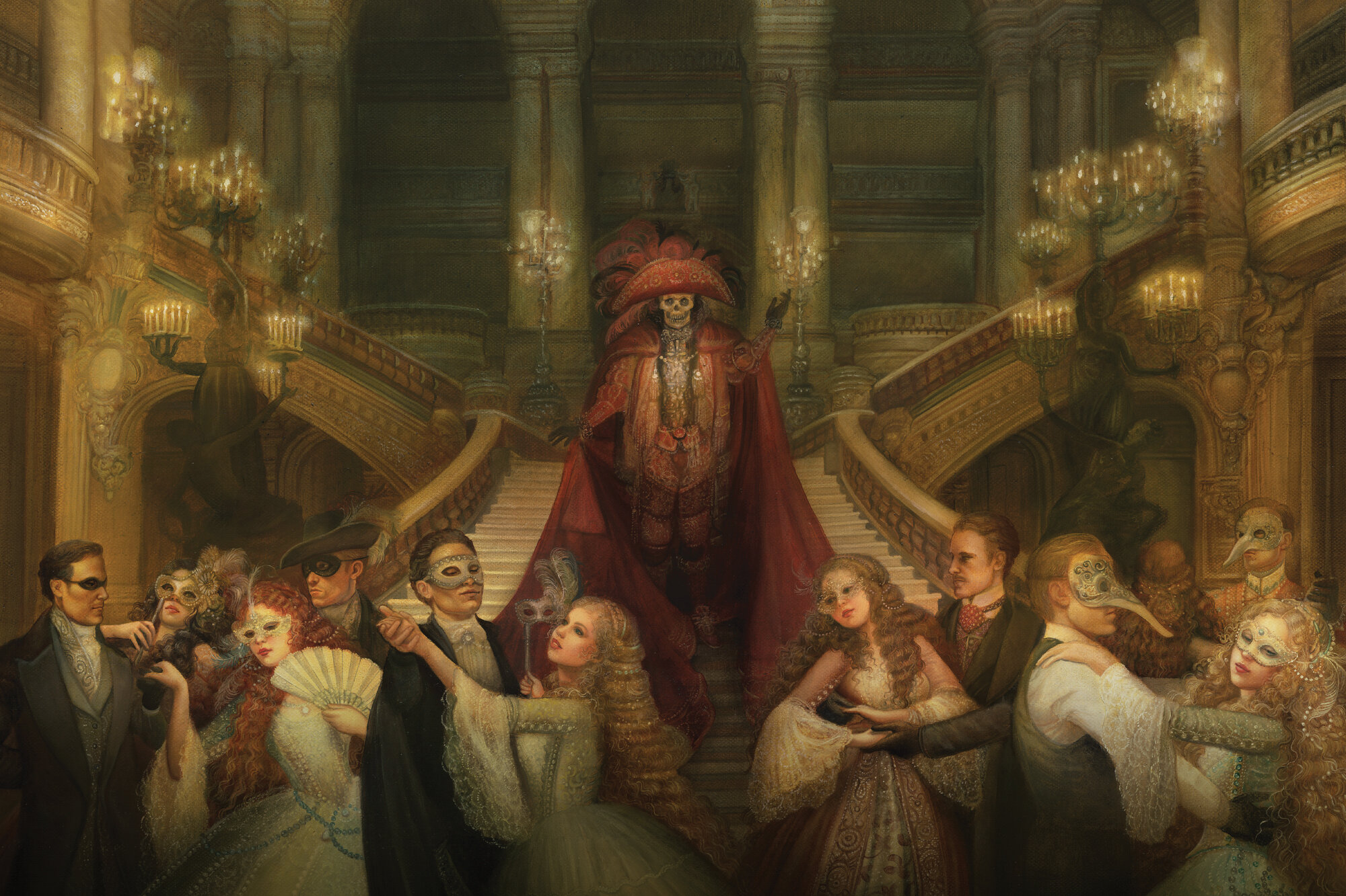 "The Red Death" print from The Phantom of the Opera