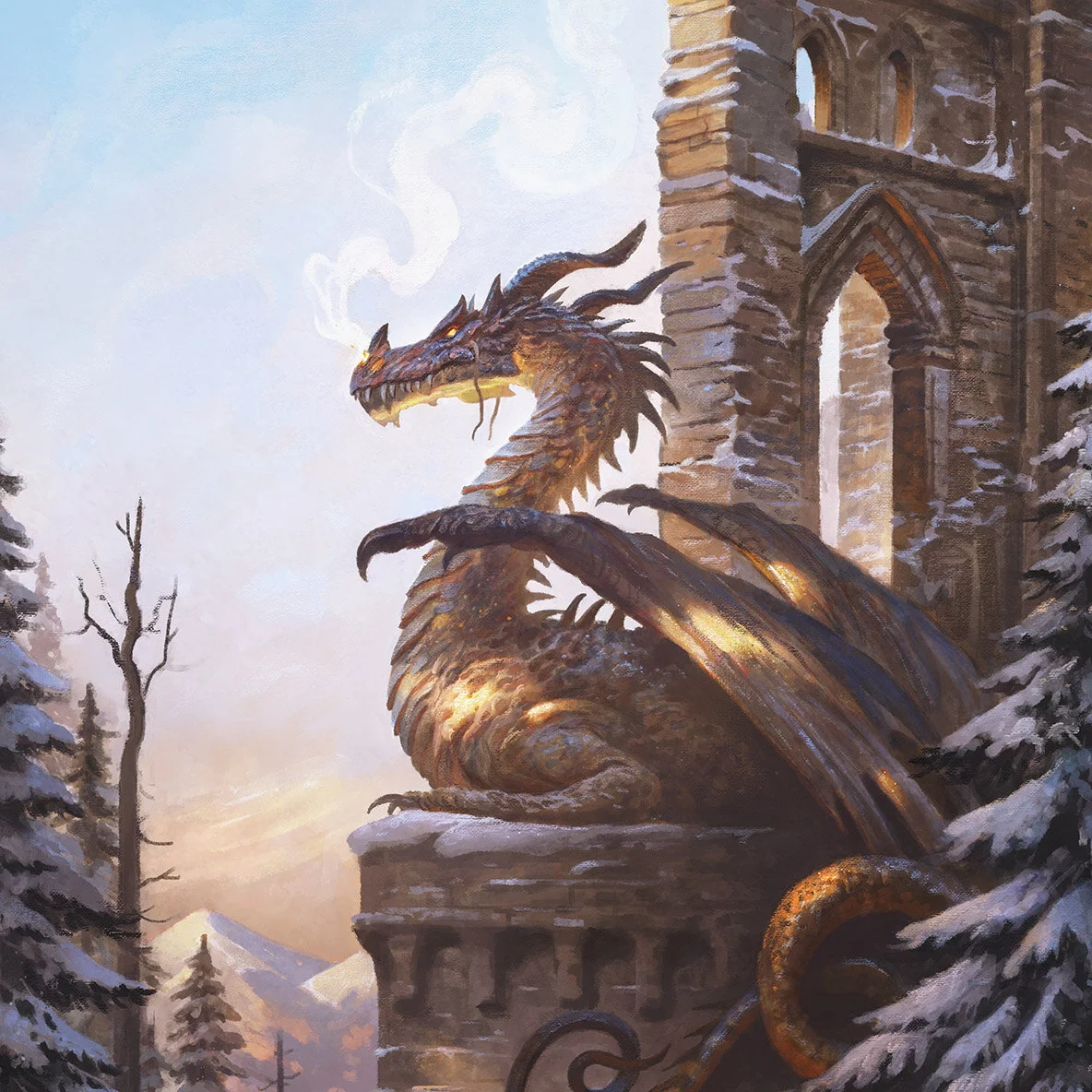 "Emperor of the Forest" Print from the Plague of Dragons Series