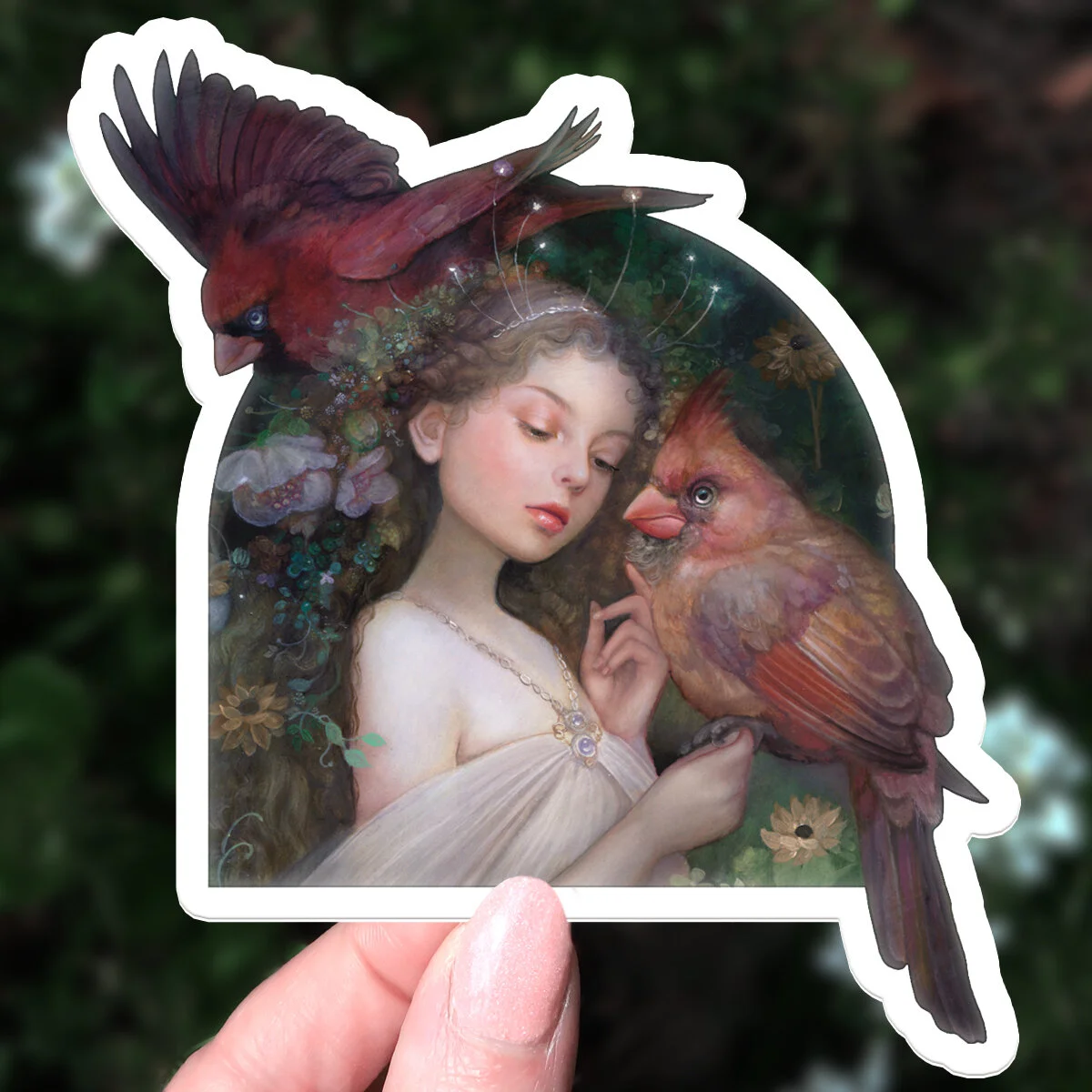 "Quick Hearts" Vinyl Sticker    