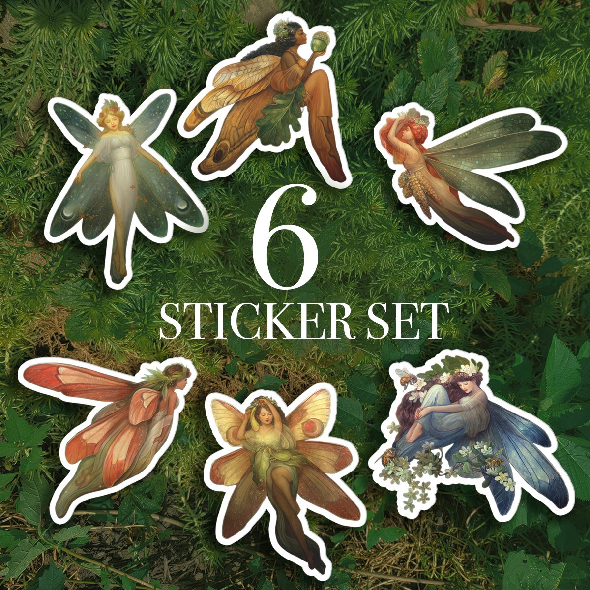 Fae Weatherproof Vinyl Stickers — Gallery Gerard