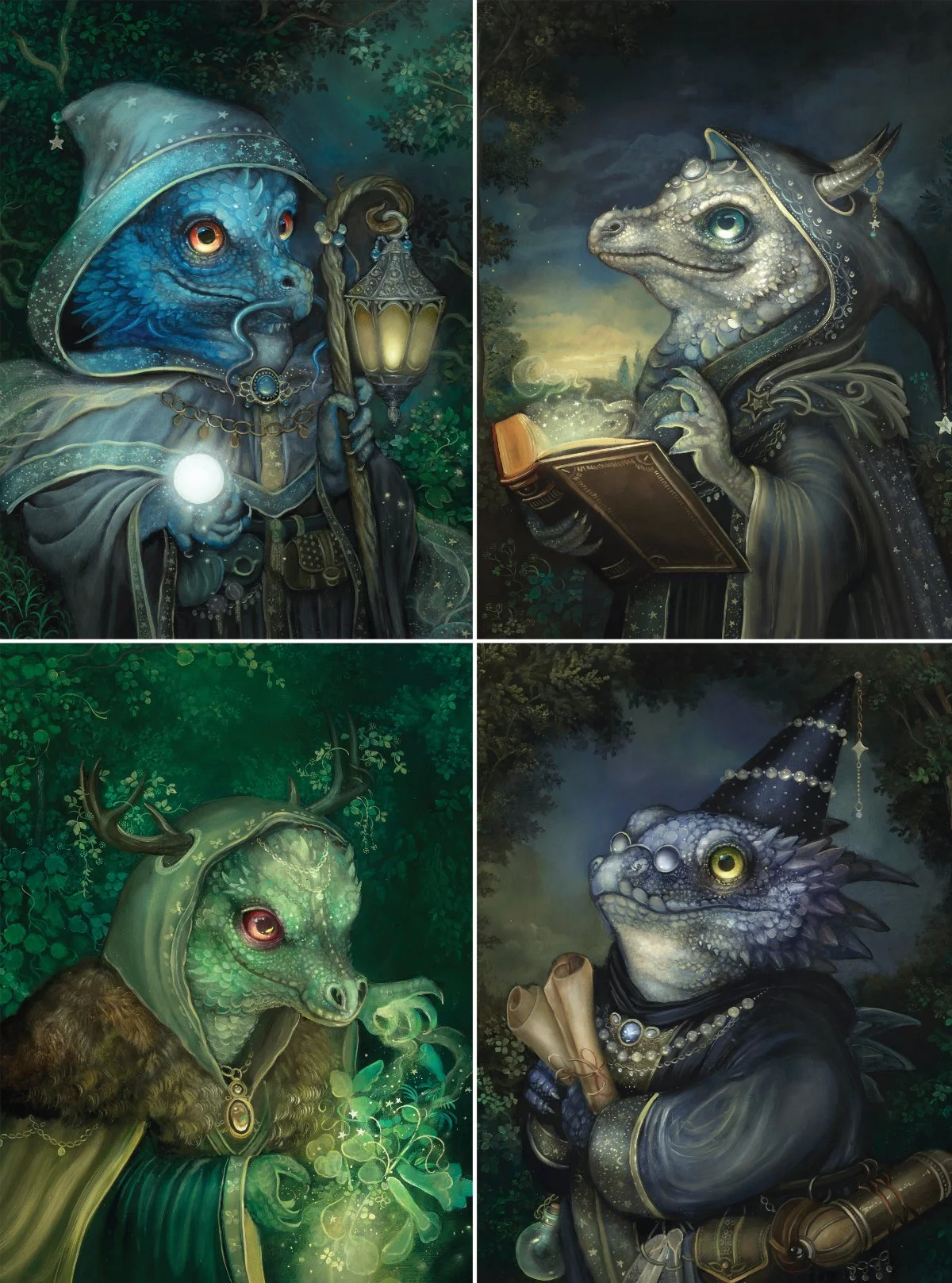 Lizard Wizard Prints