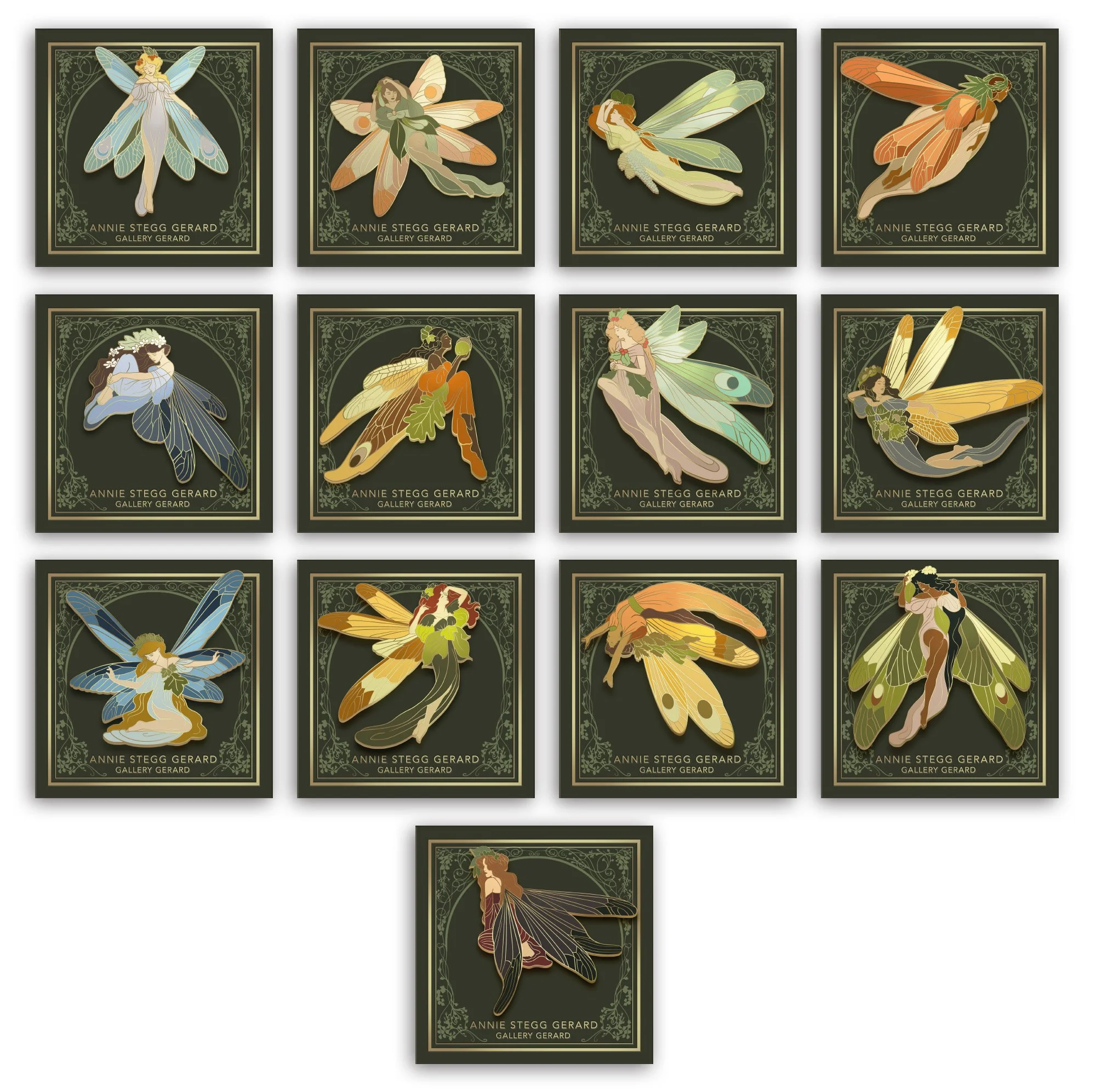 Faerie Circle Hard Enamel Pin