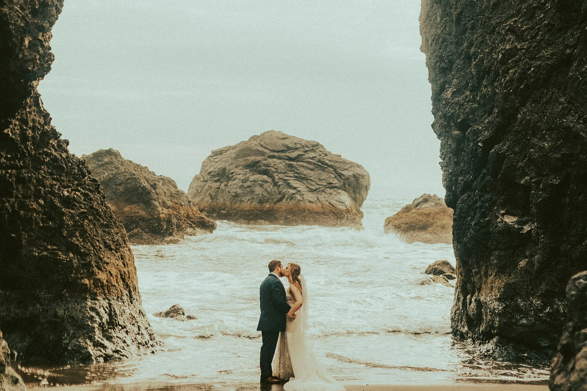 Port Orford Battle Rock Elopement
