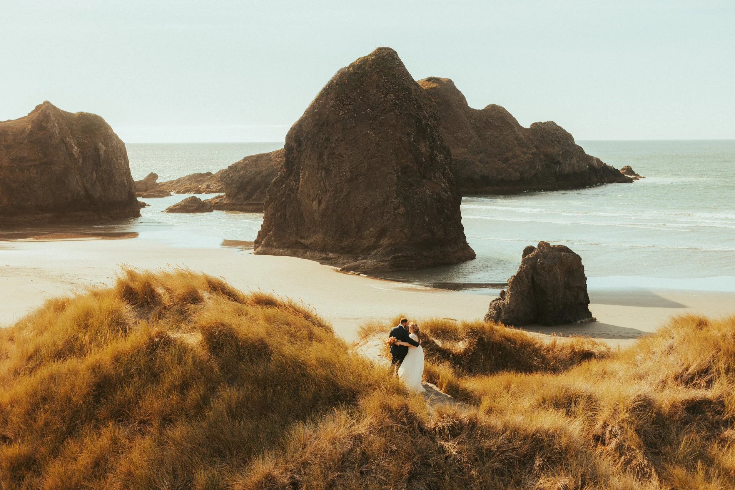 Gold Beach Pistol River Oregon Elopement 