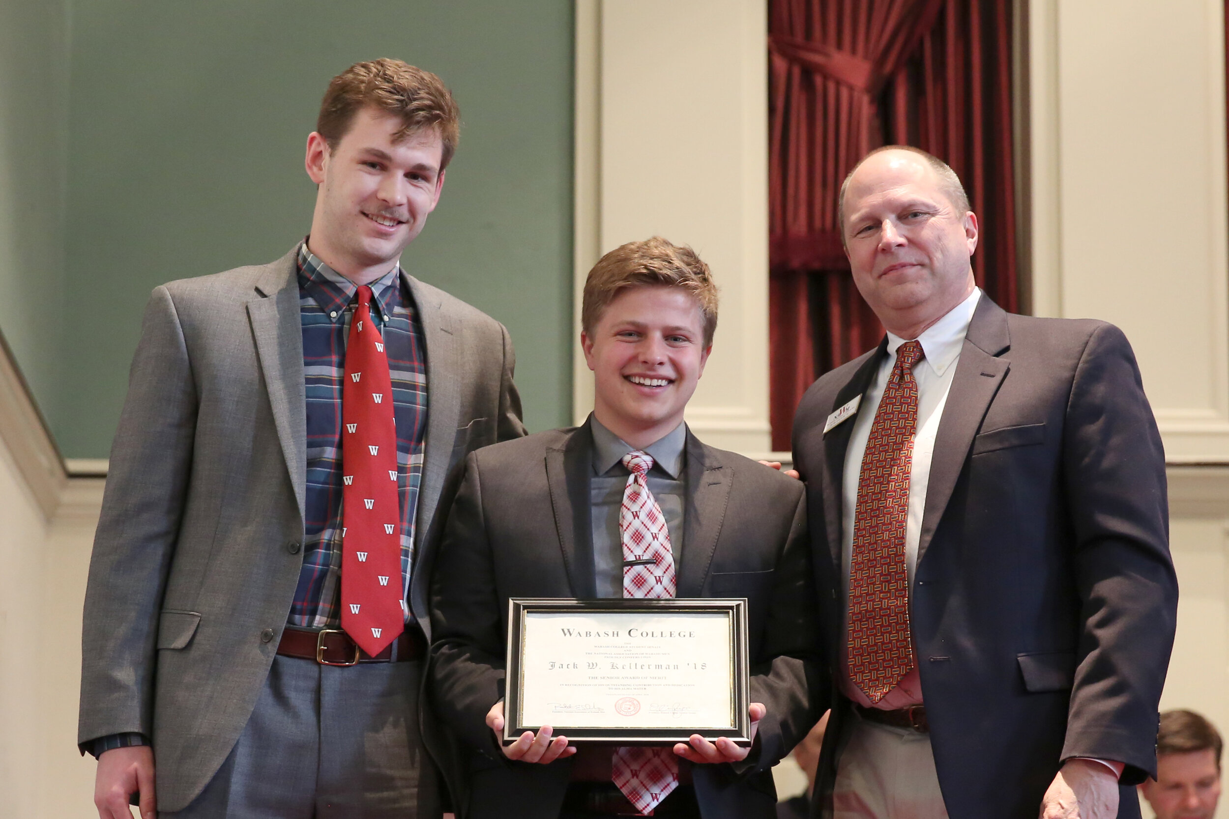 Jack Kellerman '18 wins the Senior Award of Merit