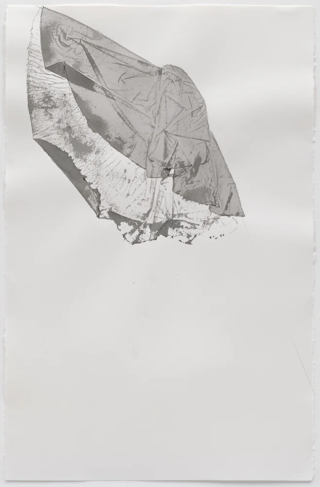  Large Fold 1 ink and pencil on paper 40” x 26” 
