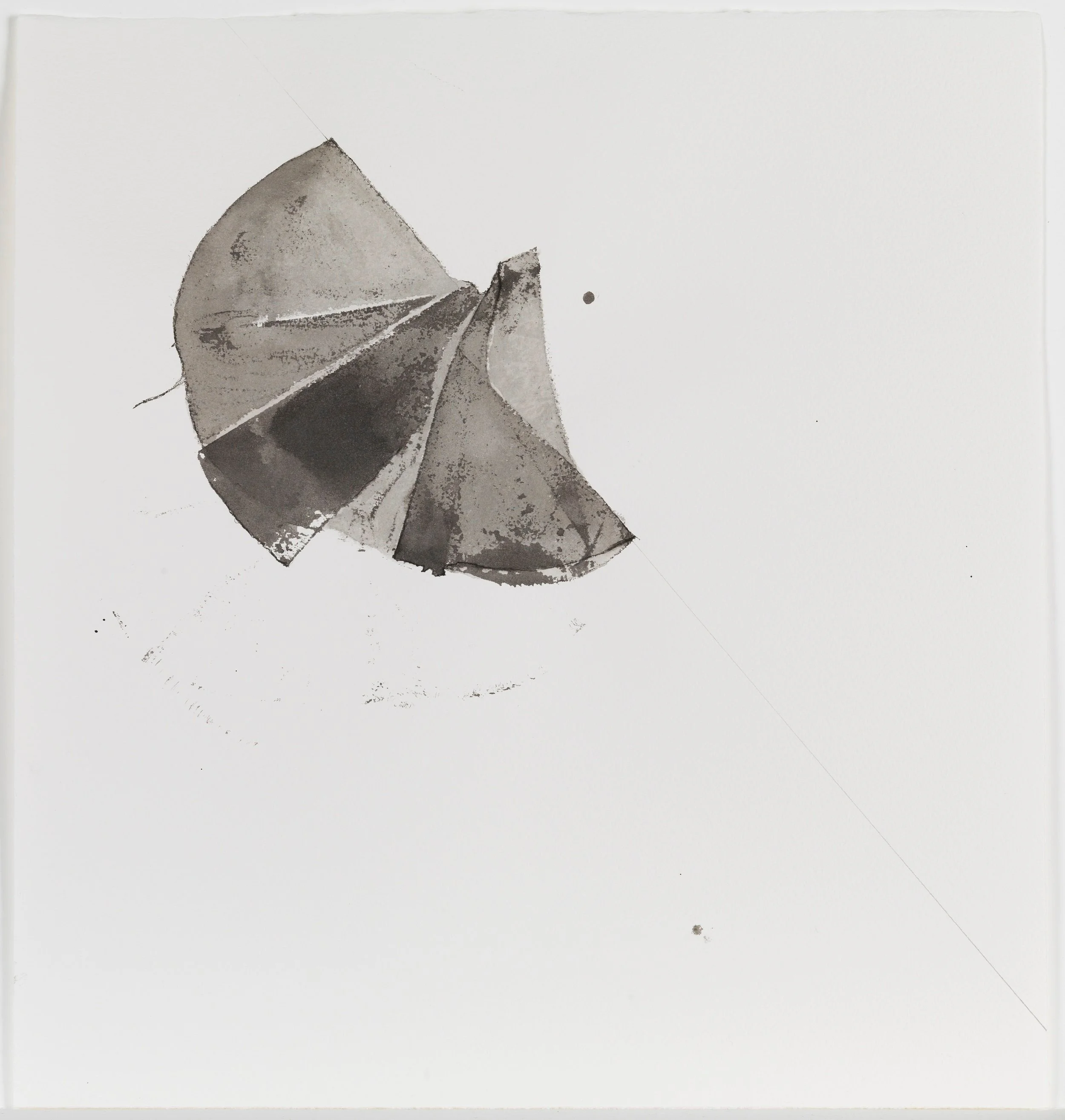  Medium Fold ink and pencil on paper 