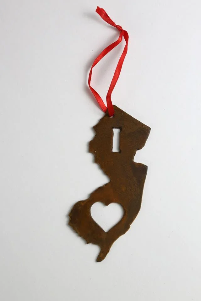 I Love NJ Charm/Ornament