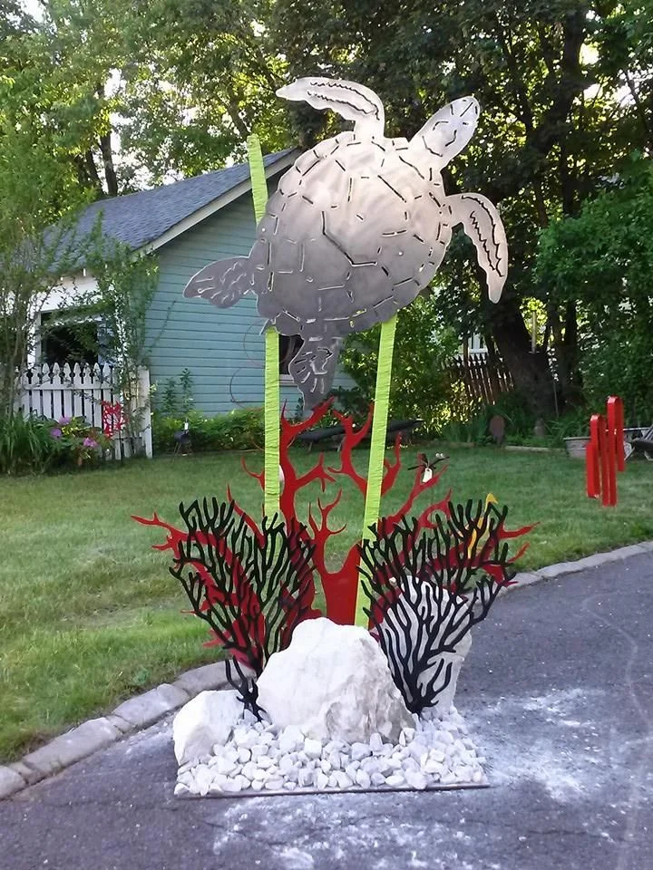 Sea Turtle Sculpture