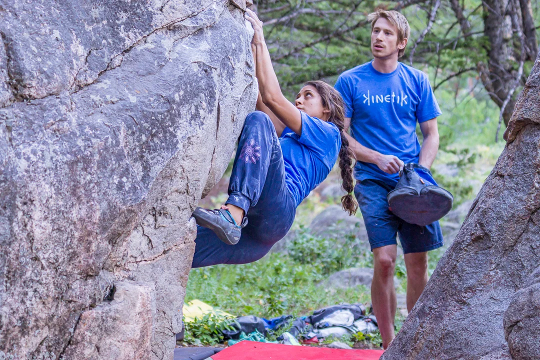 ICF Partner Kinetik Climbing at the first Boulder Bash in 2016