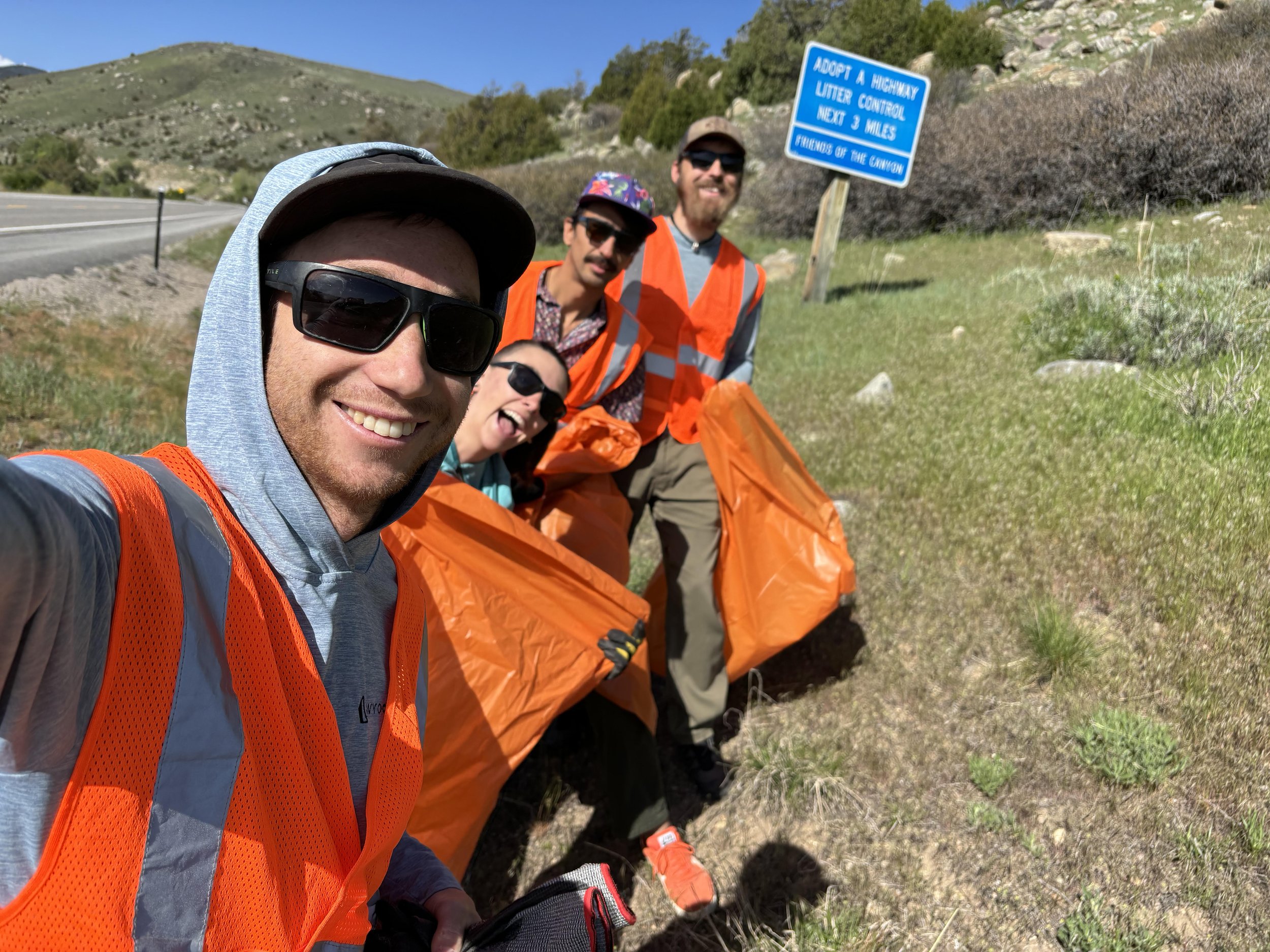 Highway Clean-Up + Climber Meet-Up