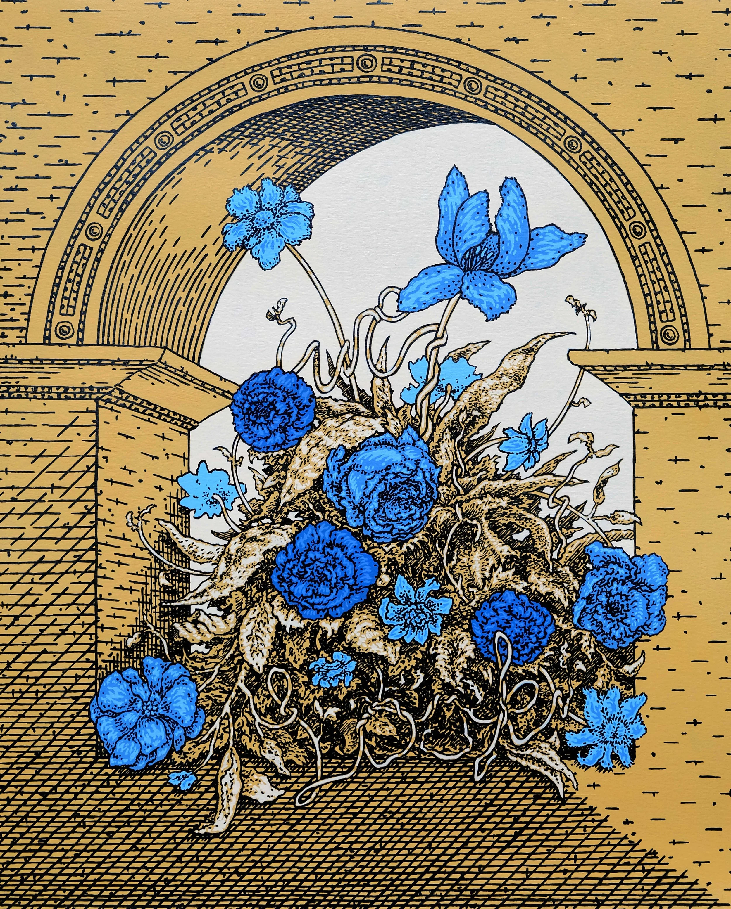 Still-Life with 15 Flowers