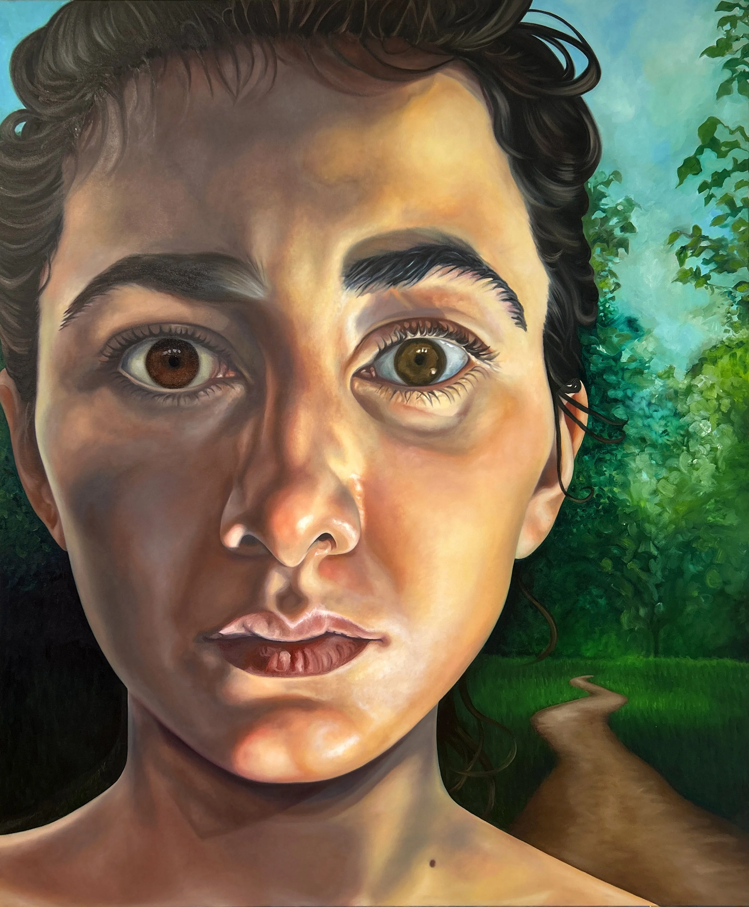 Self-Portrait Doing as Little as Possible