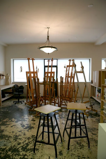 Painting studio