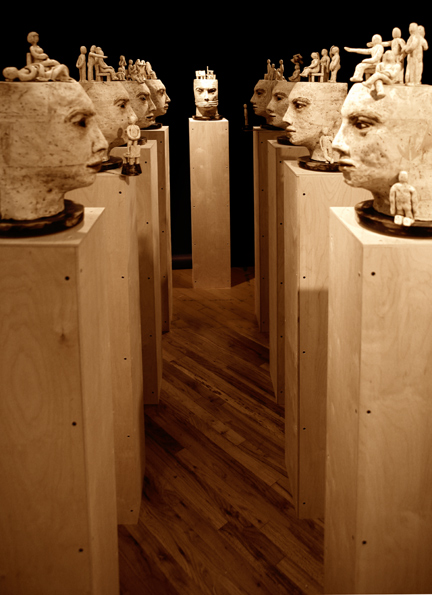 Dialogue Installation , 2007, Mixed Media (sold)