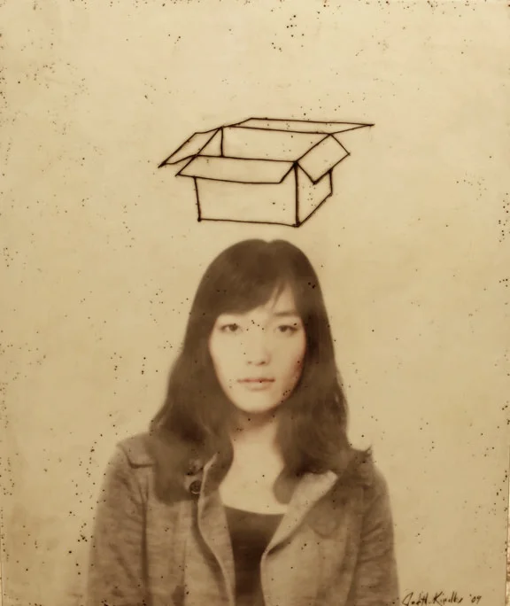 Confused and Dazed I, 2008, Mixed Media, 36" X 30"