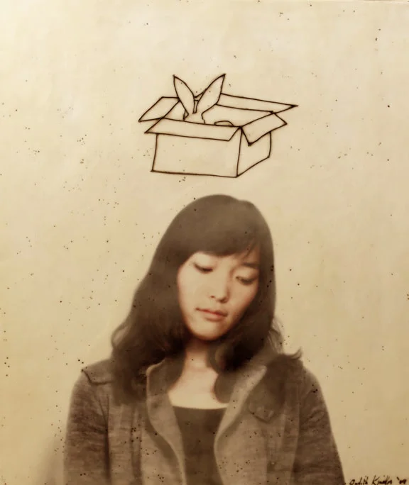 Confused and Dazed V, 2008, Mixed Media, 36" X 30"