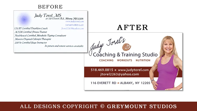 Business card design in Bethlehem, NY