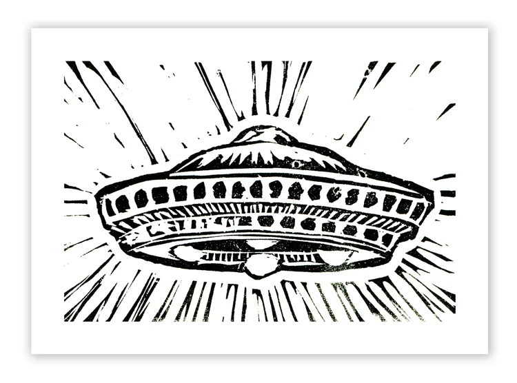 UFO #1 Mini-Print