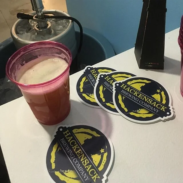 Giant thanks to @hackensackbrewing for the incredible #beer for tonight&rsquo;s opening!
#cp18 #exhibition is from 5-8 tonight at #blackburn20i20gallery 
#magazine #illustration #fineart #graphicdesign #writing #indypress #printsnotdead #contemporaryart #takinit #poetry