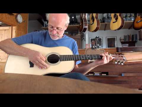 Willi Henkes playing a Marklund D28 12-fret
