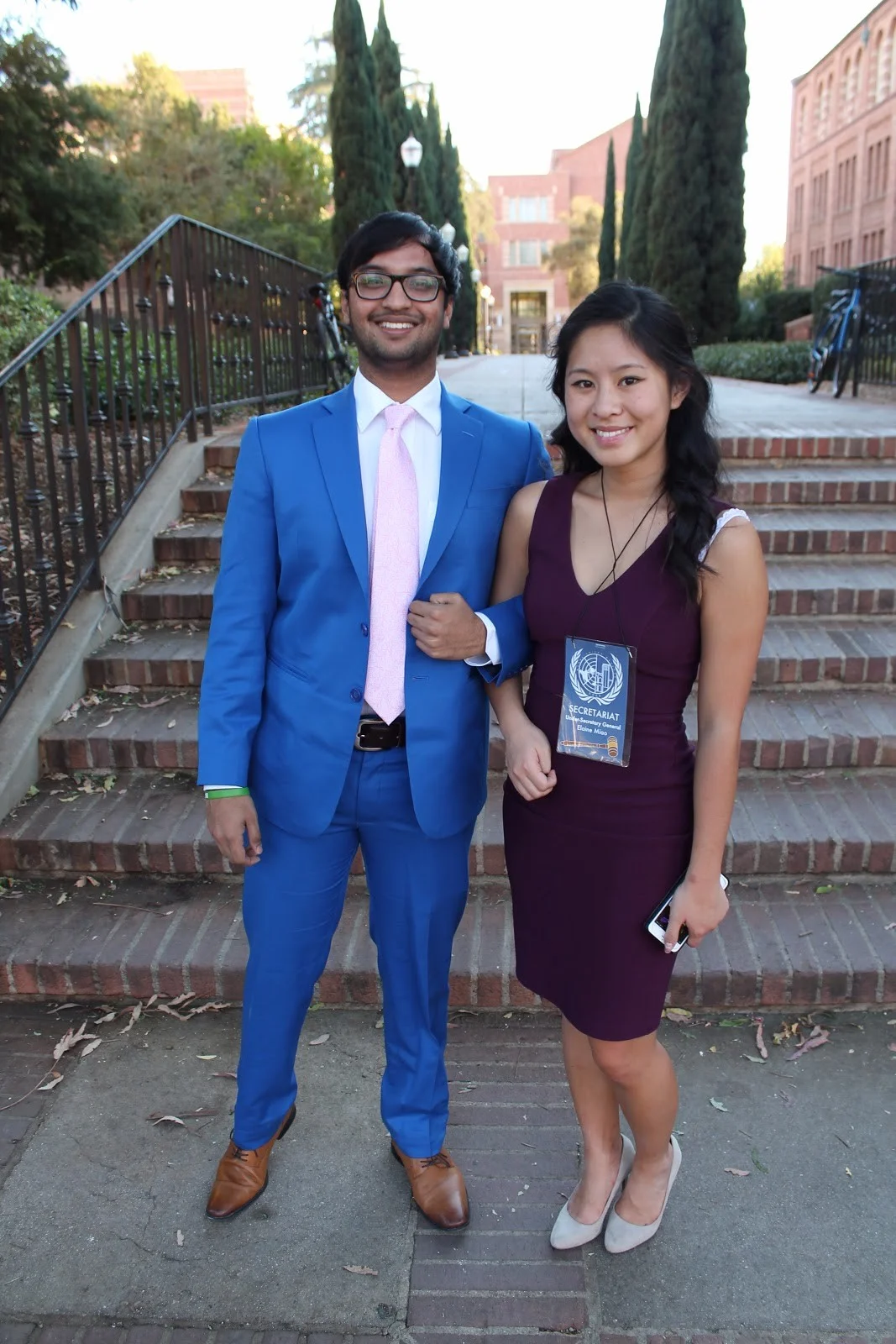 The delegates aren’t the only ones with stellar fashion sense, our BruinMUN staffers have got it too.