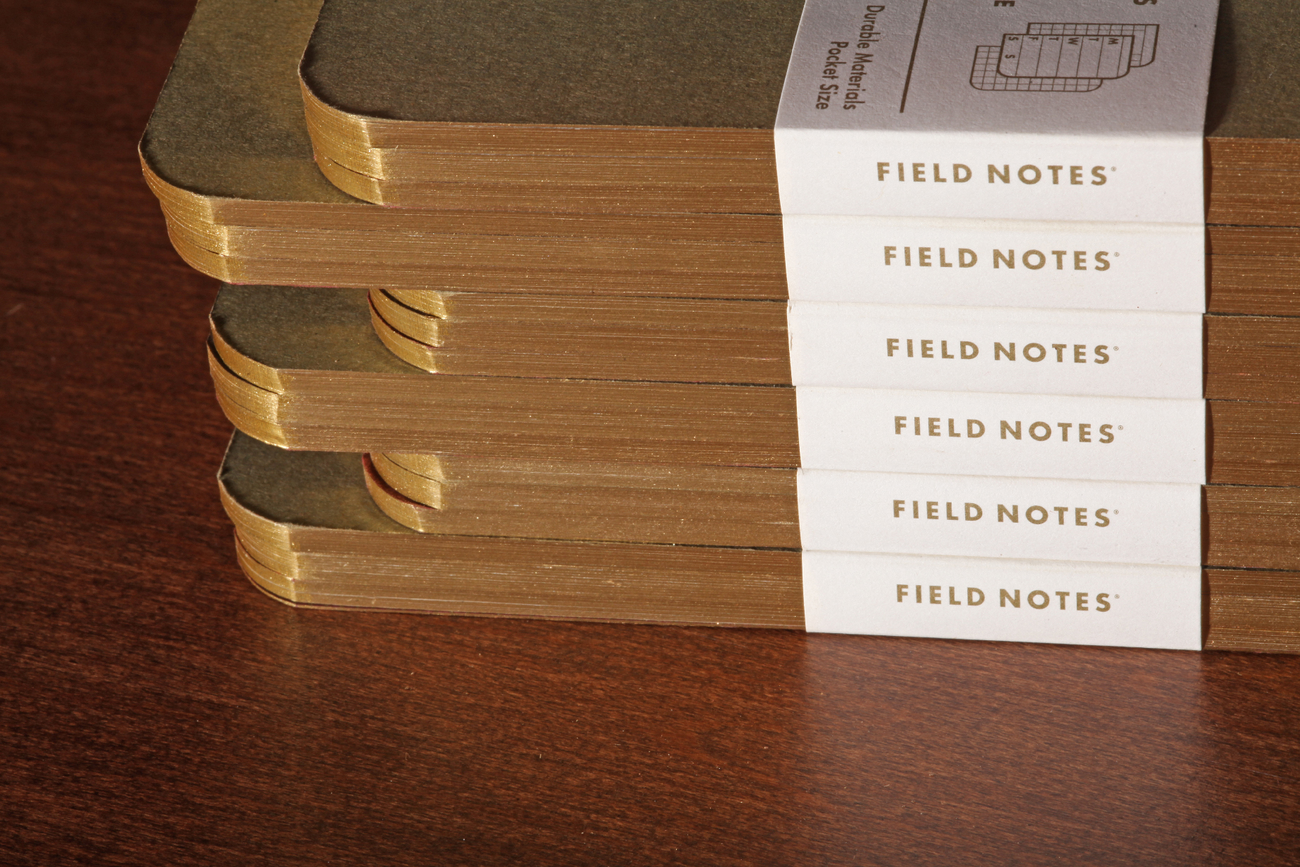Beautiful gilded edges from a Bible printing company.