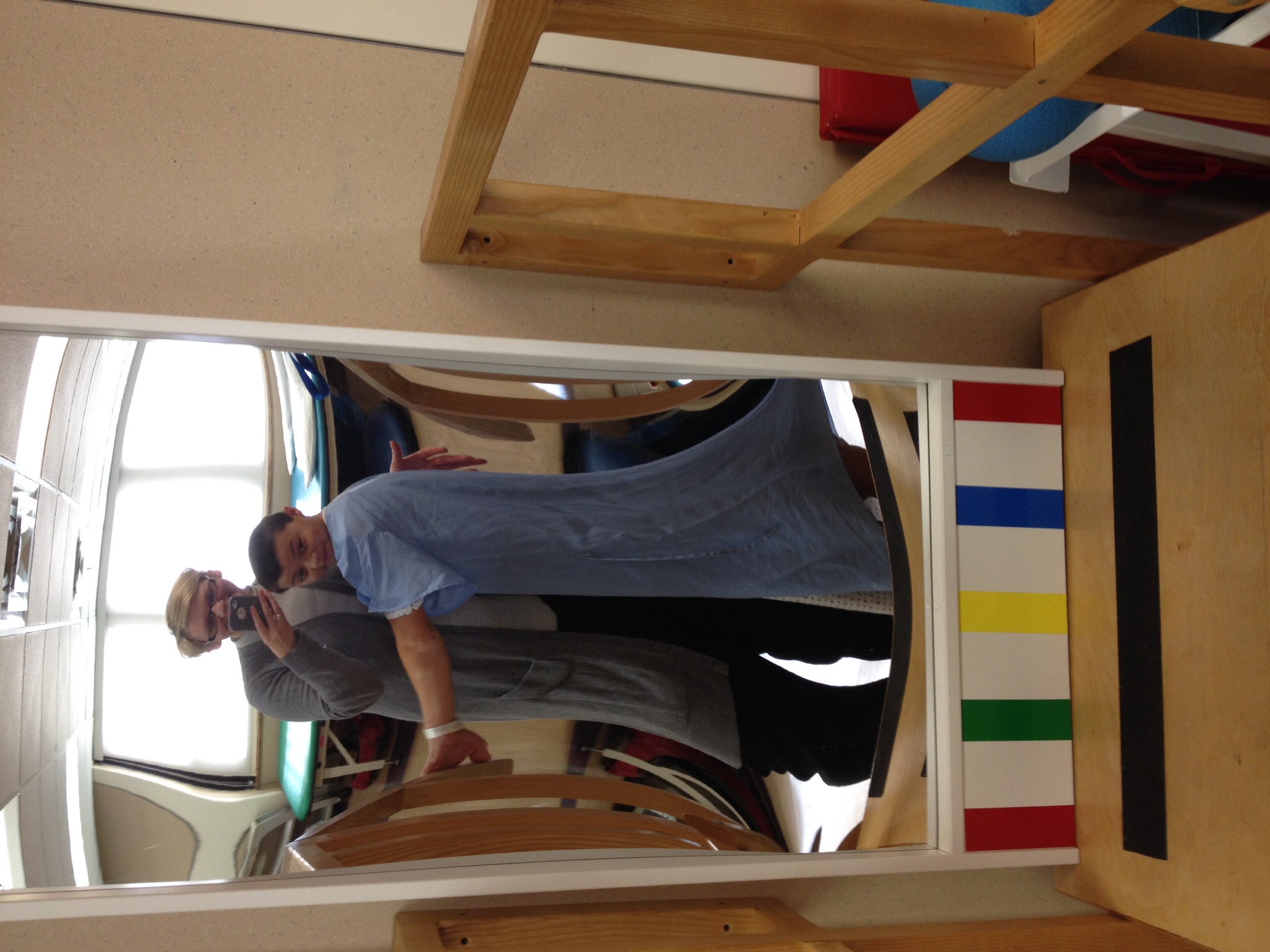 Physical therapy Friday morning.