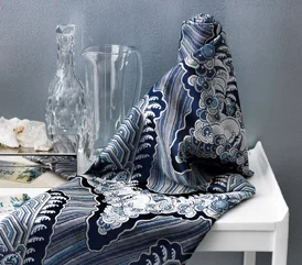DESIGNER TEXTILES From the world’s top mills you will find assortments of the latest high quality and unique professional grade fabrics and trim suitable for upholstery, bedding, pillows, and window coverings. Eco-friendly, sustainable natural fibers, or advance technology synthetics are incorporated into charismatic couture collections to provide textiles applicable to every need. Take a look at our list of manufacturers we represent and contact us for a quote!