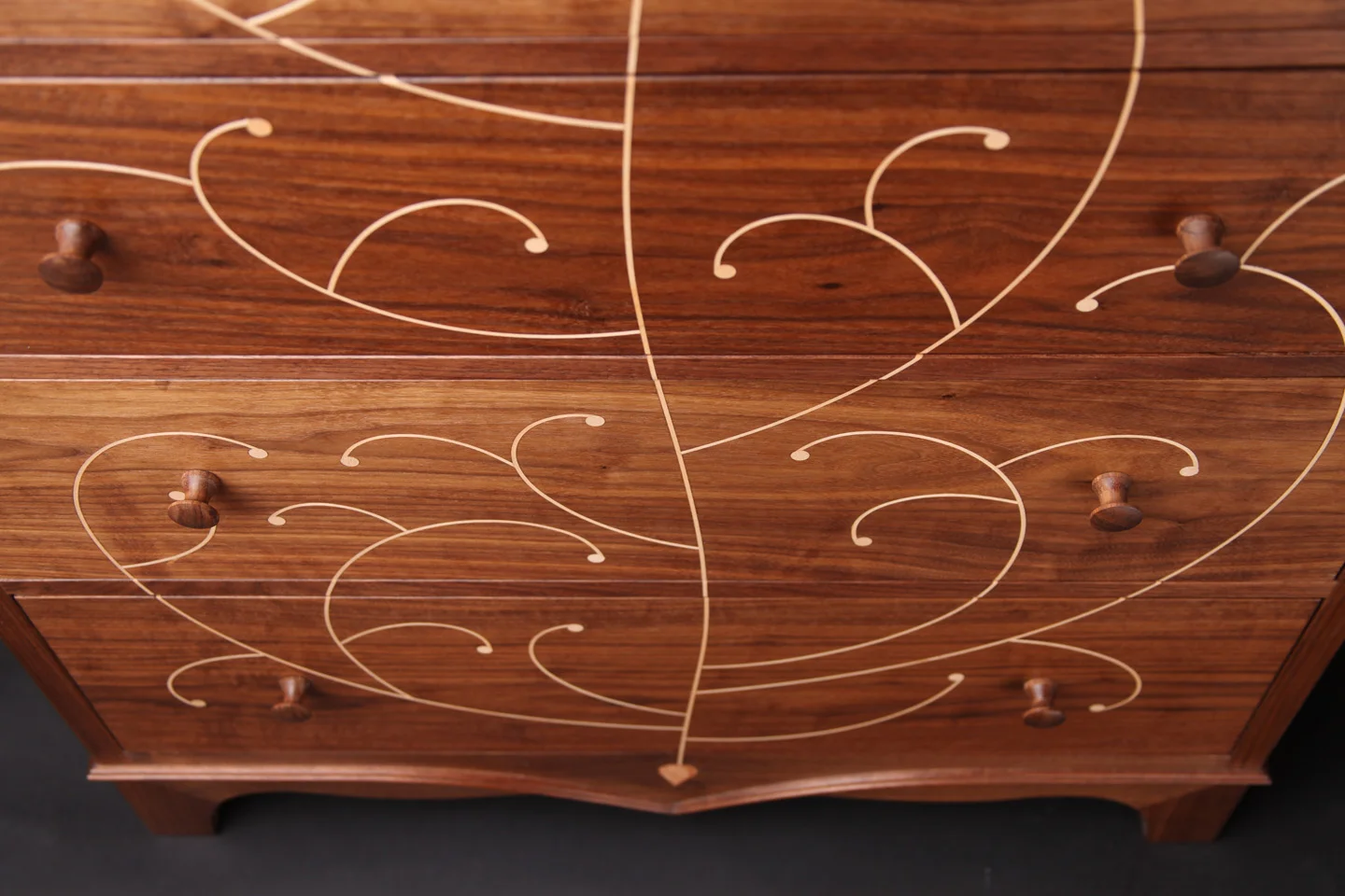 Inlay Dresser Walnut Jeremy Zietz
