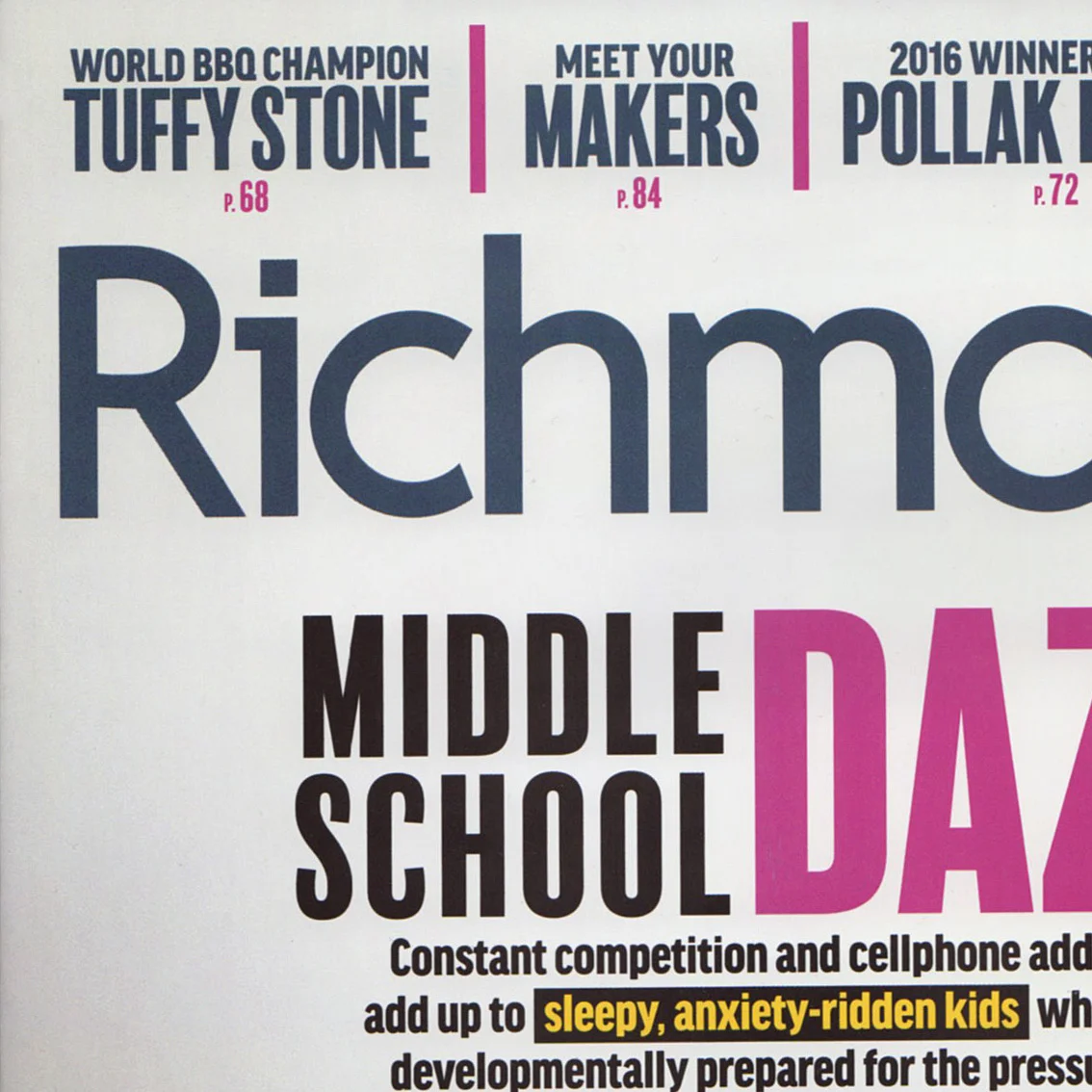 Richmond Magazine / October 2016