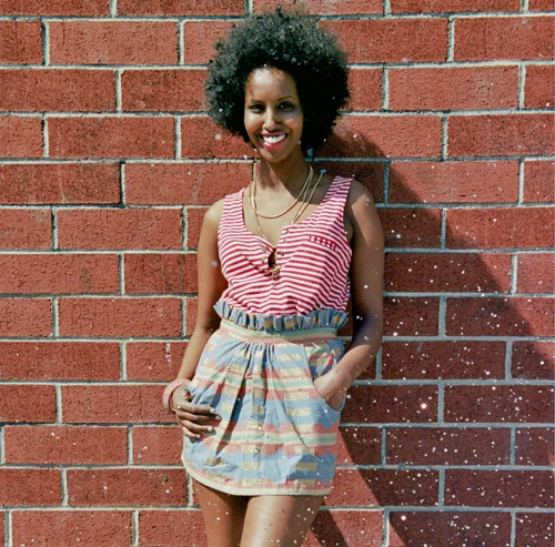 designs by Meghan Sebold. shot and edited by James de Leon. modeled by Fardosa Mohamed. styled by Julianna Vezzetti and Meghan Sebold. jewelry by Liten Blomma. 