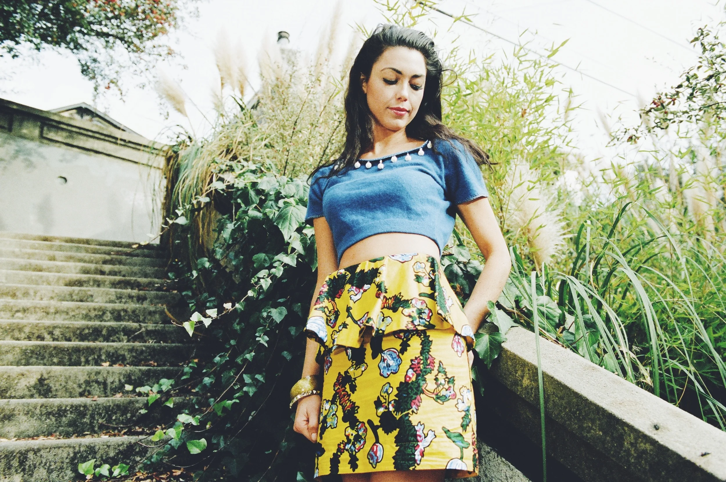designs by Meghan Sebold. shot by James de Leon. modeled by Maya Albanese. styled by Kristine Lee and Miriam Diaz. makeup by Katie Robinson. edited by Meghan Sebold.